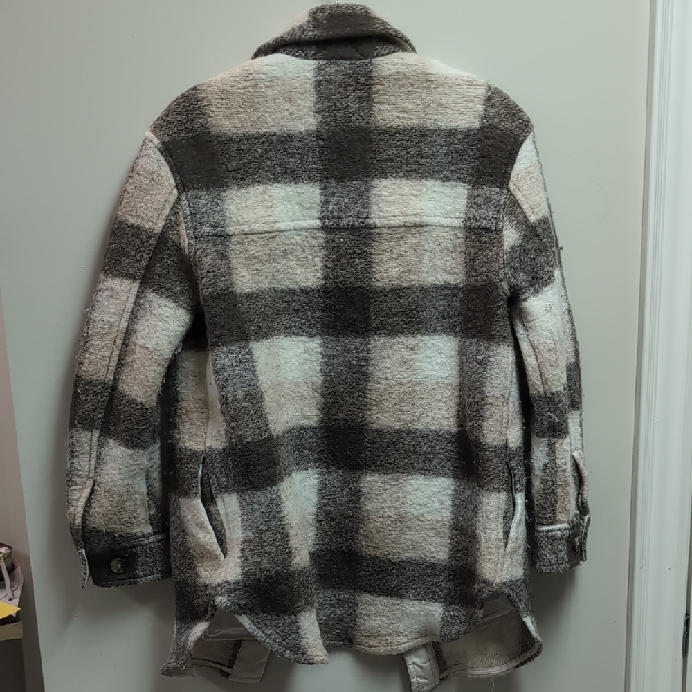 Wilfred Free Cream Cozy Textured Jacket - Picture 7 of 8